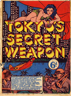 tokyo secret weapon comic book cover