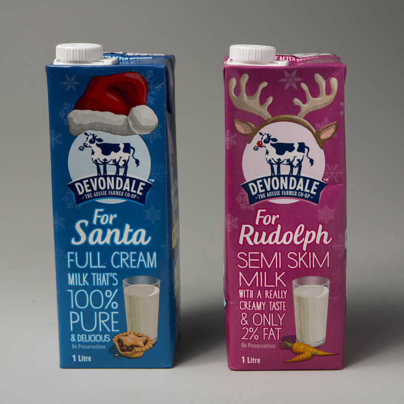 Milk for Santa and Rudolph