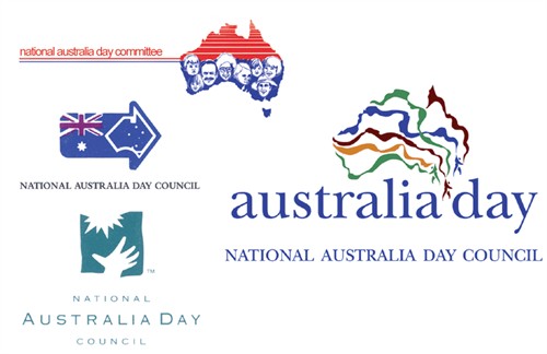 Australia Day logos since 1980.