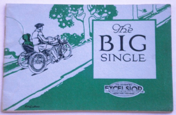 Motorbike catalogue circa 1910. For sale at May 2014 fair, Mark Burgess.