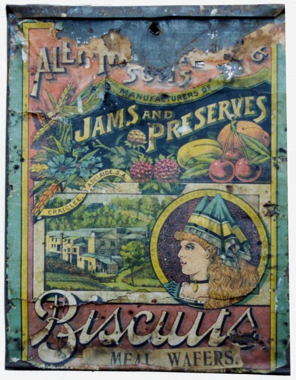 Murray, Alexander & Sons, Craiglee, biscuit tin, circa1900.