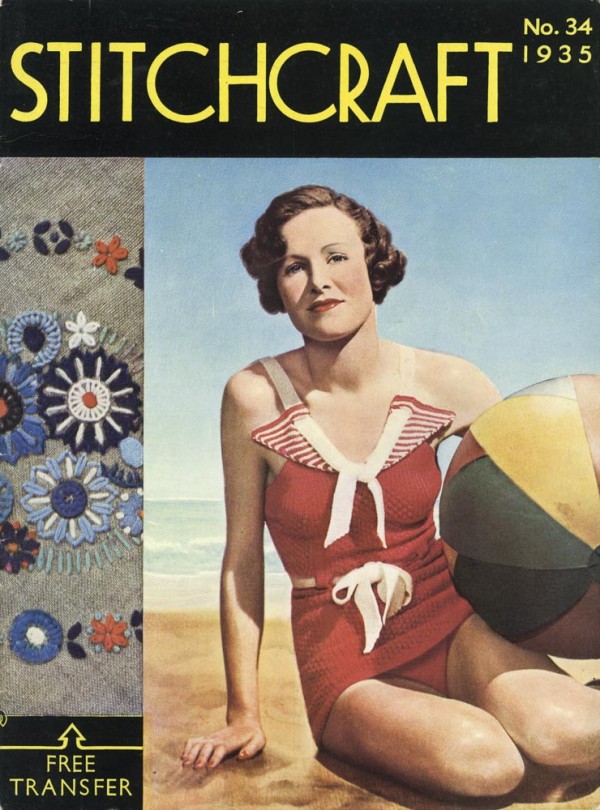 Stitchcraft, No. 34, 1935. 29.4 x 21.6 cm. Stapled, full colour cover. Collection of Andrew H.