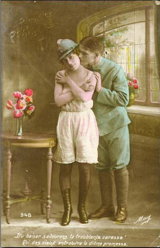 French WW1 postcard plucked from the internet.