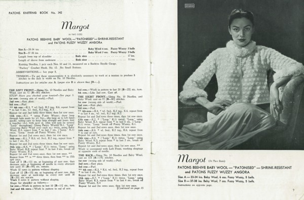 It looks like this book dates from the era of Margot Fonteyn, the ballet dancer. 