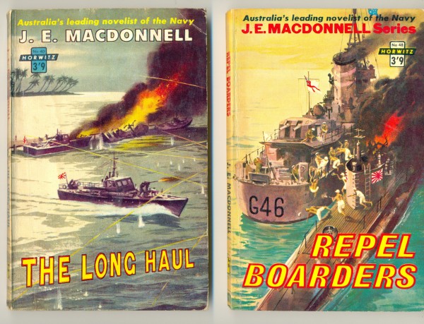 War pulp fiction novels from the early 1960s. 17.5 x 11.5 cm
