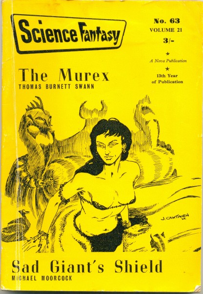 Long running sci fi mag, volume 21, no. 63 from 1964. 19 x 13.5 cm.
