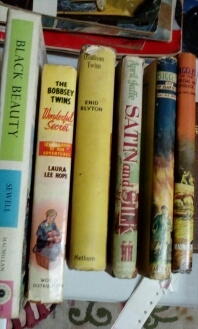Teen fiction - Biggles, Bobbsey twins etc with dust jackets
