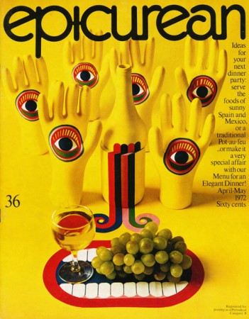 Epicurean #36 cover designed by Les Mason.