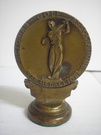 WW1, medallion, verso.