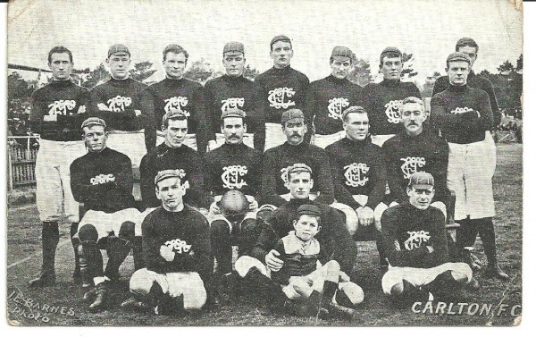 Doherty - 1909 Carlton team