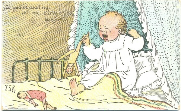 Postcard illustrated by Ida Sherbourne Rentoul, published prior to 1909. Collection to EP.