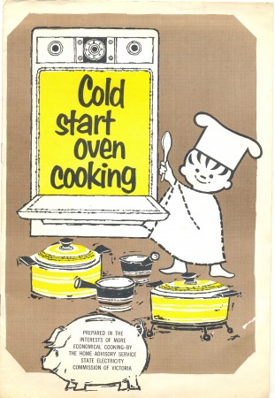 Cold start oven cooking, State Electricity Commission, c1963