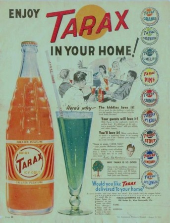 Tarax advertising